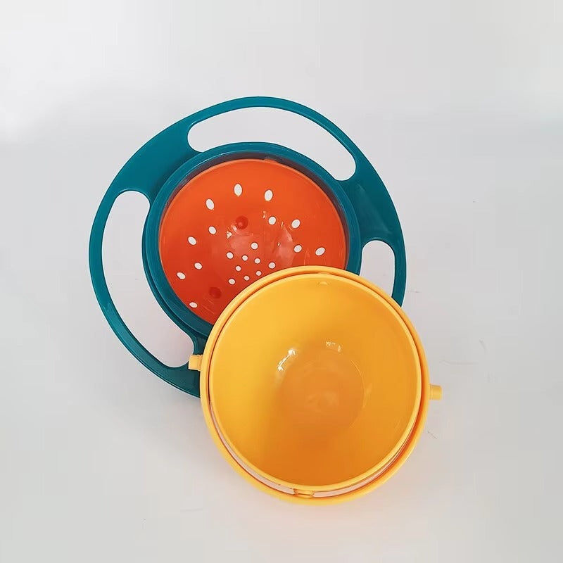 360° Rotating Spill-Proof Gyro Bowl
